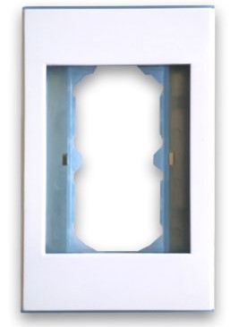 TAPA - FACEPLATE DE 2 PANELES PARA JACK - ENSAMBLE FÁCIL Y SEGURO A PRESIÓN, LÍNEA ELITE, METÁLICO, BLANCO, BROBOTIX 938283 TAPA - FACEPLATE DE 2 PANELES PARA JACK - ENSAMBLE FÁCIL Y SEGURO A PRESIÓN, LÍNEA ELITE, METÁLICO, BLANCO, BROBOTIX 938283